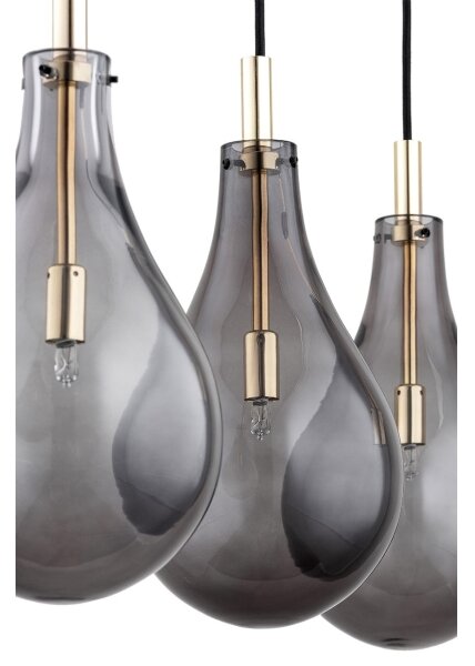 Argon 1740 - Luster na lanku OAKLAND 4xG9/6W/230V