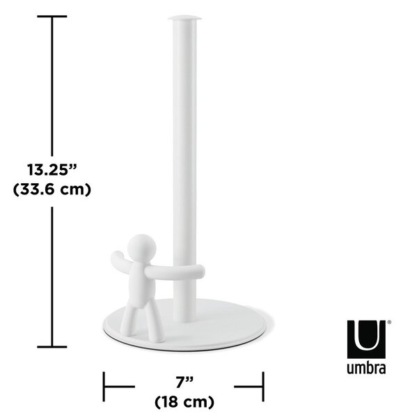 Oceľový držiak na kuchynské utierky ø 19 cm Buddy – Umbra