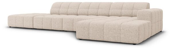 Béžová rohová pohovka (pravý roh) Chicago – Cosmopolitan Design