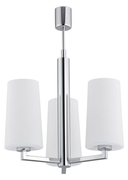 Argon 1224 - Luster na tyči CAMELOT 3xE27/15W/230V lesklý chróm