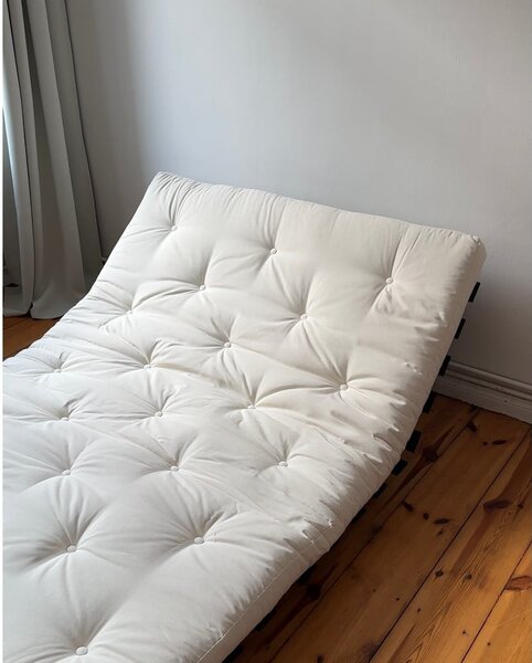 Rozkladacia pohovka v petrolejovej farbe 160 cm Roots Black Night – Karup Design