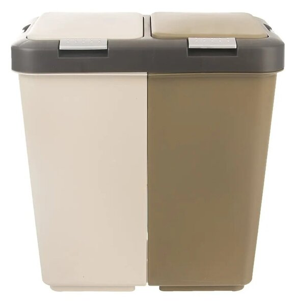 Plastový odpadkový kôš na triedený odpad 20 l Duo Dust - Orion