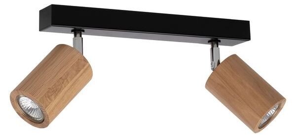 Spot-Light 3912174 - LED stropné bodové svietidlo MATTI 2xGU10/5W/230V dub
