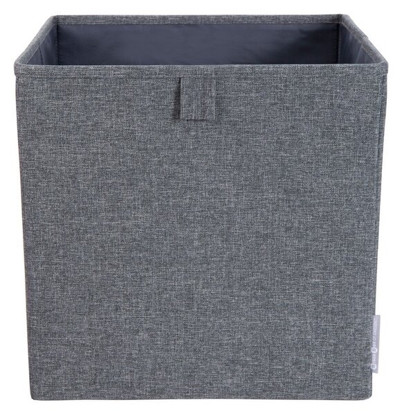 Sivý úložný box Bigso Box of Sweden Cube