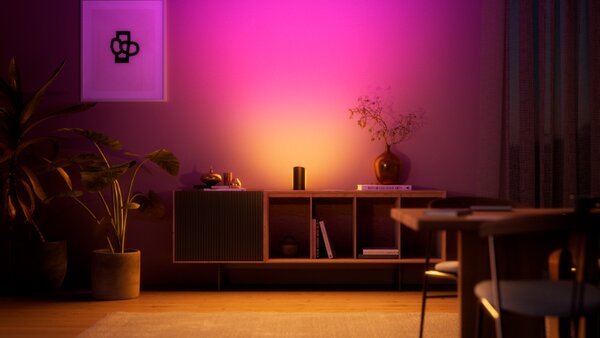 8720169385993 Philips Hue White and color Gradient Play Wall Washer stolové svietidlo 20W/1035lm 2000-6500K+RGB čierna 2-set + PSU + plug
