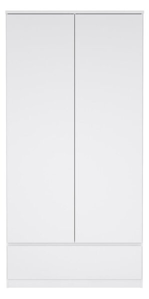 Biela šatníková skriňa 99x201 cm Naia - Tvilum