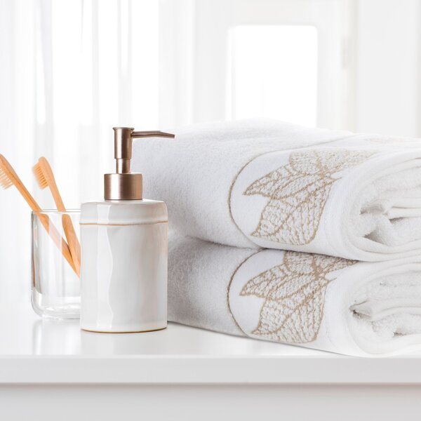 BAVLNENÝ UTERÁK LIMITED COLLECTION BLANCA8 SADA 6KS 50X90 CM BIELA
