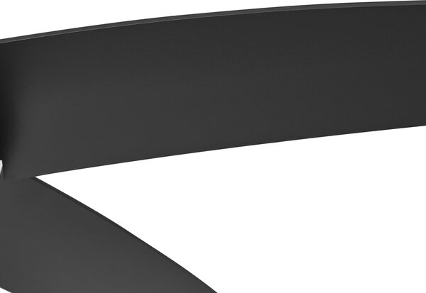 Stropný ventilátor čierny 132 cm vrátane LED s diaľkovým ovládaním - Cool Anello