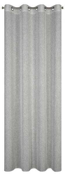 ZÁVES NA KRÚŽKOCH KENDAL 140X250 CM STRIEBORNÁ