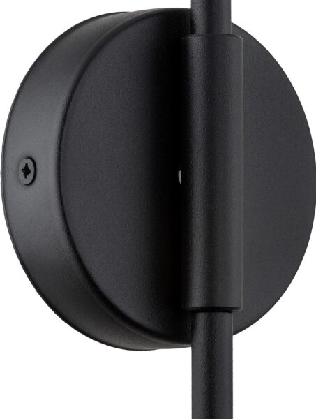 Argon 8009 - Nástenná lampa AVALONE 1xE27/15W/230V 57 cm čierna/zlatá