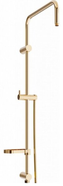 Mexen X, sprchový stĺp, ružovo-zlatá, 79391-60