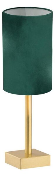 Argon 8108 - Stolná lampa ABRUZZO 1xE14/7W/230V mosadz/zelená