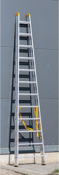 Hliníkové štafle ALVE FORTE, 2x12 priečok, výška 3,37 m