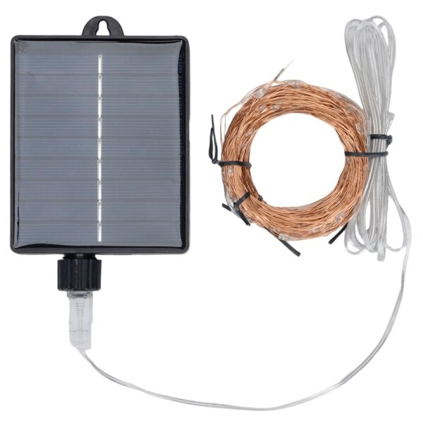 Aigostar - LED Solárny vianočný reťazec 500xLED/8 funkcií 52m IP65 teplá biela 1200 mAh