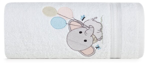 DETSKÝ BAVLNENÝ UTERÁK BABY50 SADA 6KS 50X90 CM BIELA