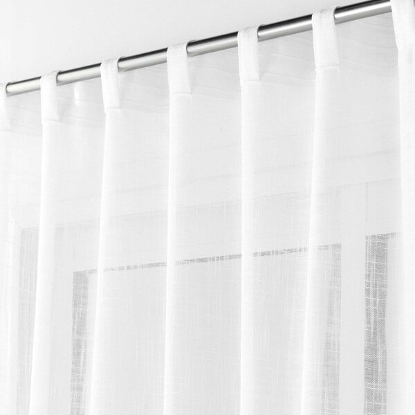 Biela záclona 140x240 cm Haltona – douceur d'intérieur