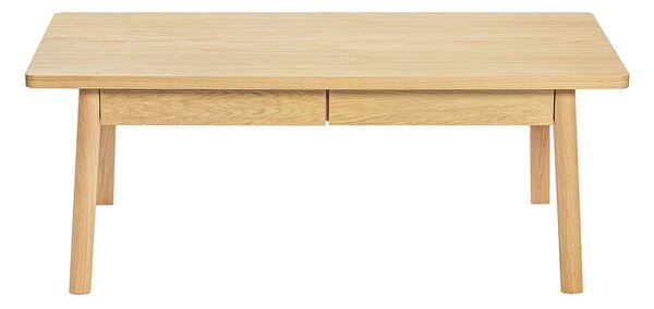 Konferenčný stolík v dekore duba v prírodnej farbe 60x120 cm Nice – Woodman