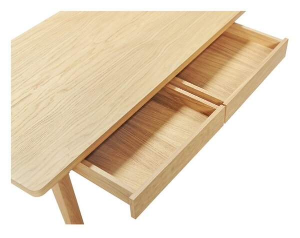 Konferenčný stolík v dekore duba v prírodnej farbe 60x120 cm Nice – Woodman