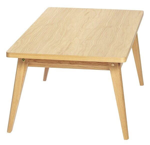 Konferenčný stolík v dekore duba v prírodnej farbe 60x120 cm Nice – Woodman