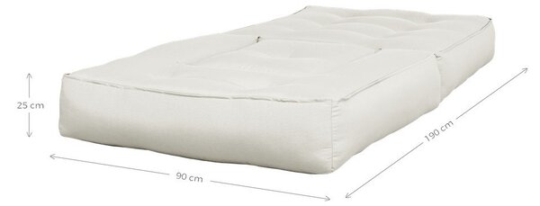 Rozkladacie kreslo s hnedým poťahom Karup Design Cube Mocca