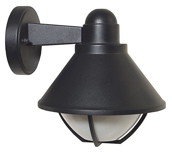 Vonkajšie nástenné svietidlo EDINA 1xE27/60W/230V IP44 čierna