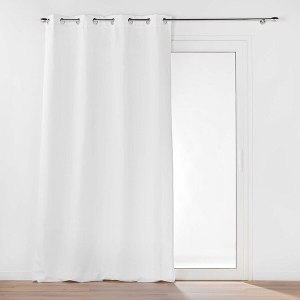 Biely termo záves z mikrovlákna 135x260 cm Micropolar – douceur d'intérieur