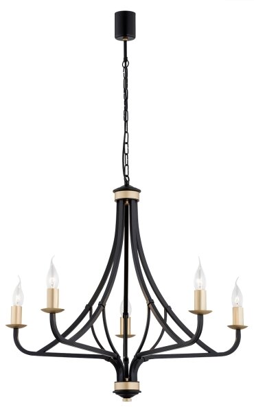Argon 2171 - Luster na reťazi LORENZO 5xE14/7W/230V