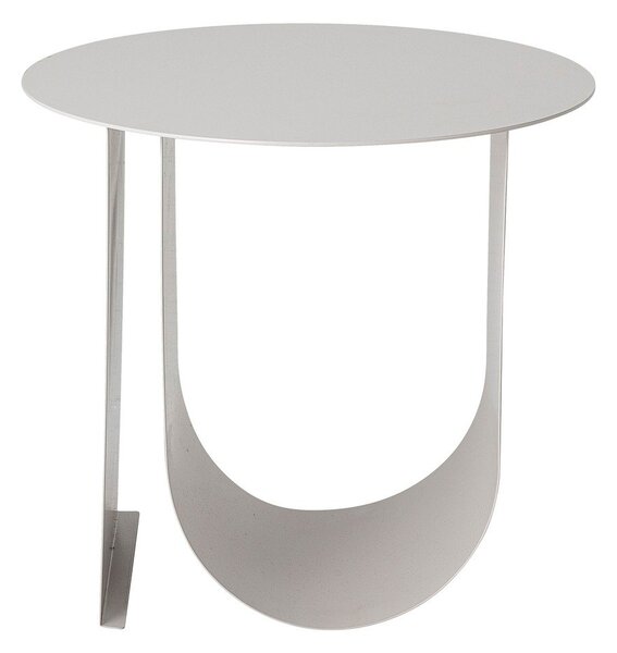 Kovový okrúhly odkladací stolík ø 43 cm Cher – Bloomingville