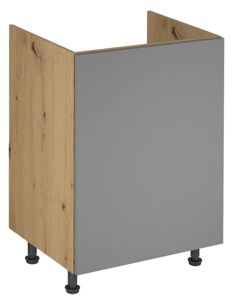 Kuchynská skrinka LANGEN D60Z-P/L Dub artisan/béžová