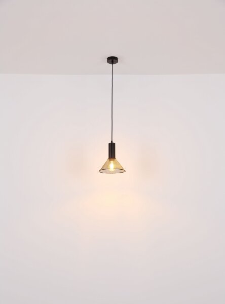 Globo 15648H1 - Luster na lanku JEDD 1xE27/60W/230V čierna