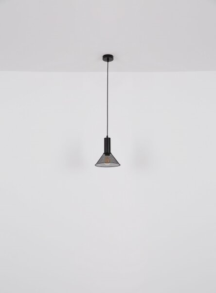 Globo 15648H1 - Luster na lanku JEDD 1xE27/60W/230V čierna
