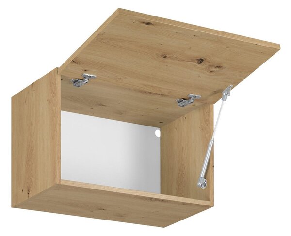 Závesná kuchynská skrinka LANGEN G60KN Dub artisan/sivá