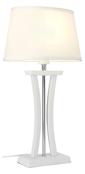 Cottex B2418V - Stolová lampa NEW CHELSEA 1xE14/40W/230V biela