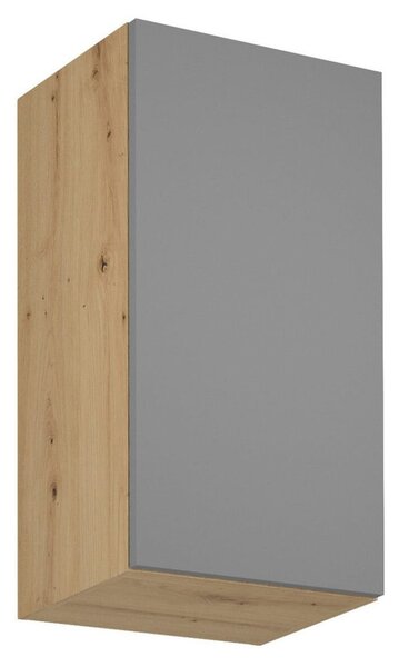 Závesná kuchynská skrinka LANGEN G40-P/L Dub artisan/béžová