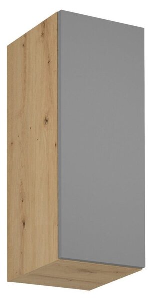 Závesná kuchynská skrinka LANGEN G30-P/L Dub artisan/sivá