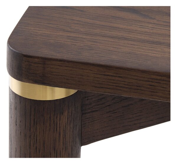 Hnedý rozkladací jedálenský stôl 95x180 cm Arun – Unique Furniture