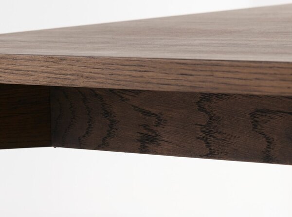 Hnedý rozkladací jedálenský stôl 95x180 cm Arun – Unique Furniture