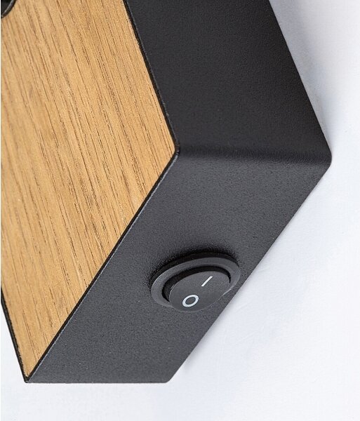 Rabalux 71151 - Nástenné bodové svietidlo METTA 1xE14/40W/230V dub