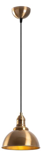 Závesné svietidlo v bronzovej farbe s kovovým tienidlom ø 21 cm Varzan – Opviq lights