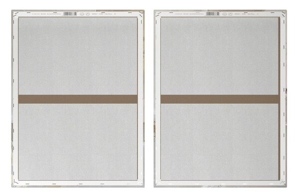 Obrazy s ručne maľovanými prvkami v súprave 2 ks 50x70 cm Sail – Styler