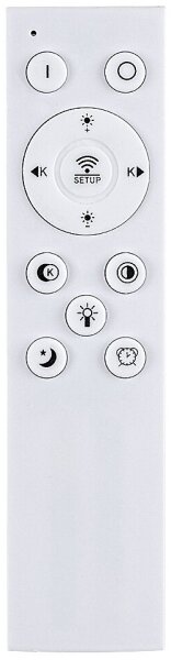 Rabalux 71044 - LED stmievateľné stropné svietidlo LEOLA LED/81W/230V + diaľkový ovládač