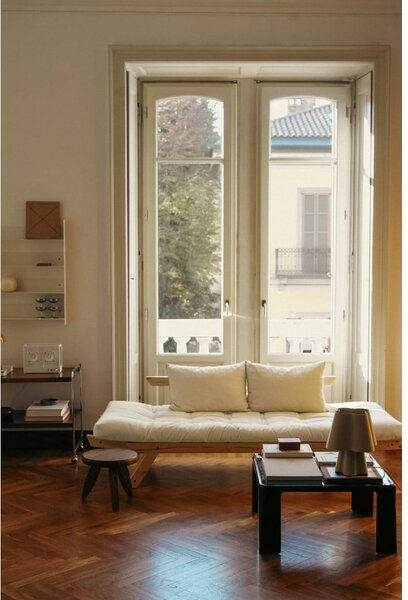 Variabilná pohovka Karup Design Bebop Natural/Bordeaux