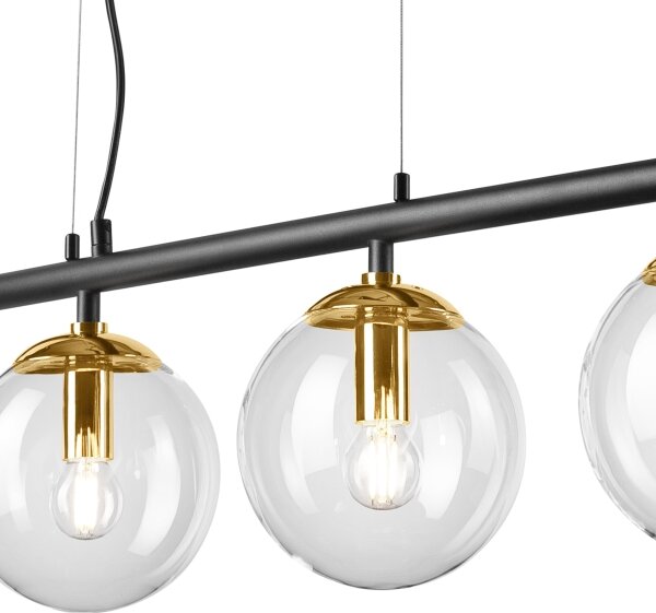 Luster na lanku ELOISE 4xE14/15W/230V