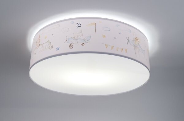 Detské stropné svietidlo SWEET DREAMS 2xE27/60W/230V pr. 40 cm