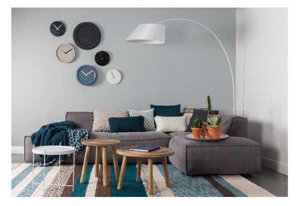 Odkladací stolík z mangového dreva Zuiver Dendron, Ø 43 cm