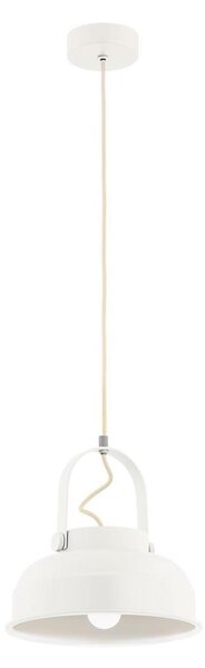 Argon 8284 - Luster na lanku DAKOTA 1xE27/15W/230V biela