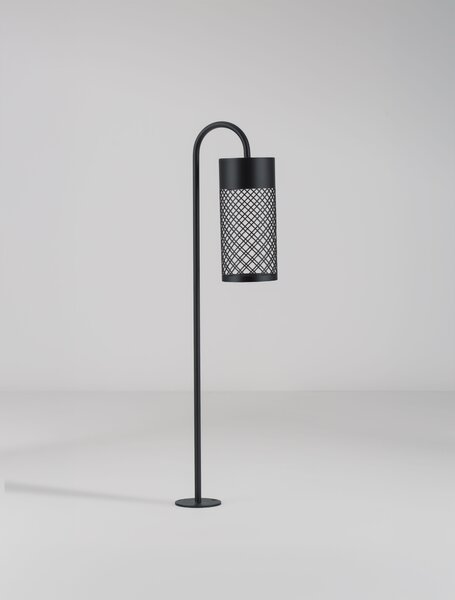 Vonkajšia stojaca lampa Motley pieskovo čierna 9 W (9060232)