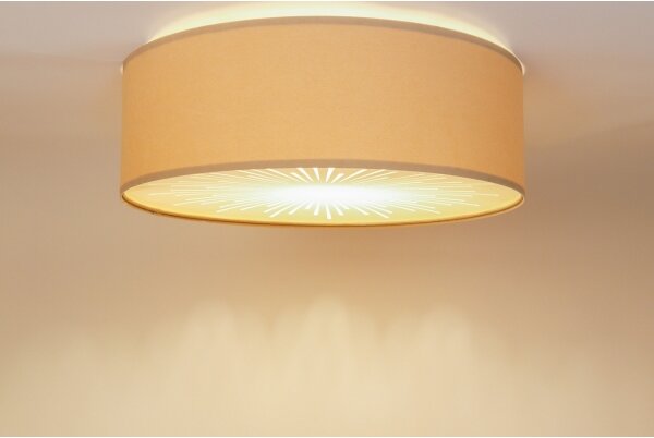 Stropné svietidlo RAYS 2xE27/60W/230V pr. 60 cm biela
