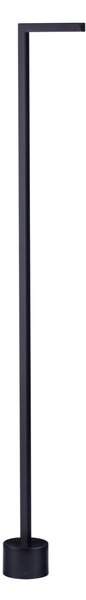 Vonkajšia stojaca lampa Pipe pieskovo čierna 5 W