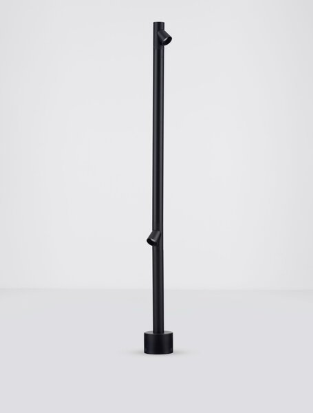 Vonkajšia stojaca lampa Lord pieskovo čierna 8 W